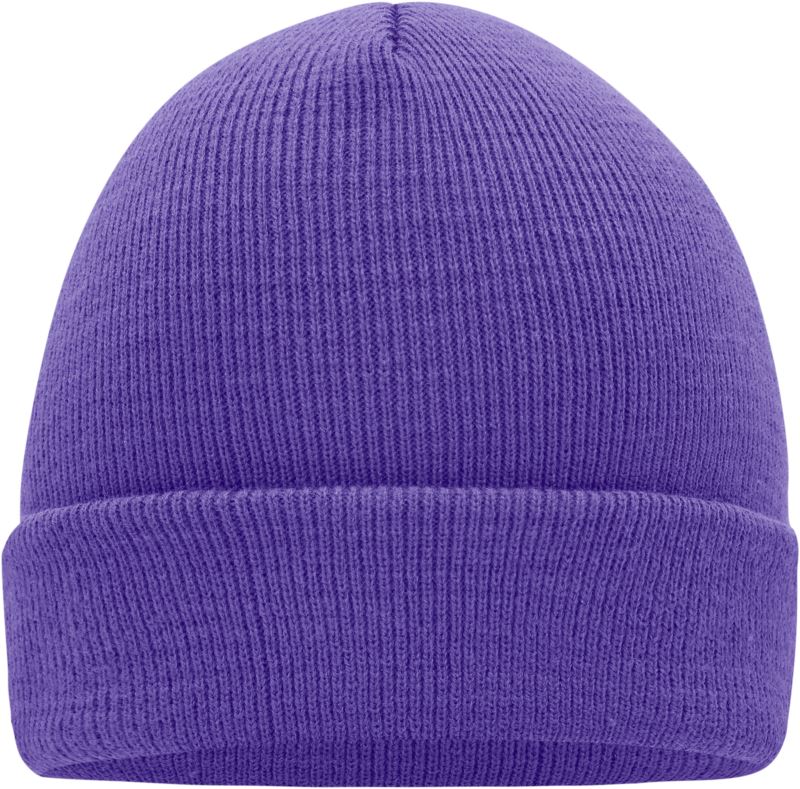 Levně Pletená čepice - dark purple