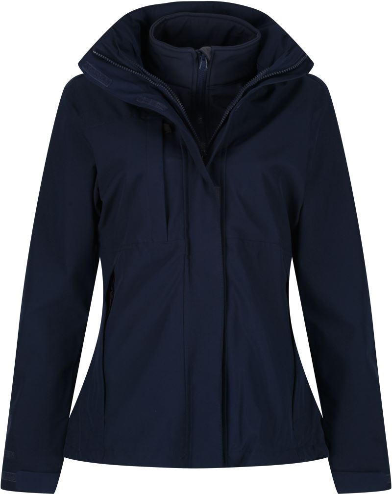 Levně Dámská strečová bunda 3 v 1 "Kingsley" - navy