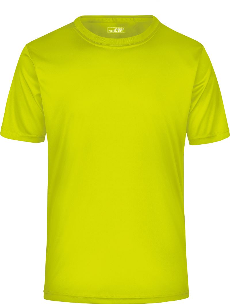 Levně Pánské žerzejové sportovní tričko - acid yellow