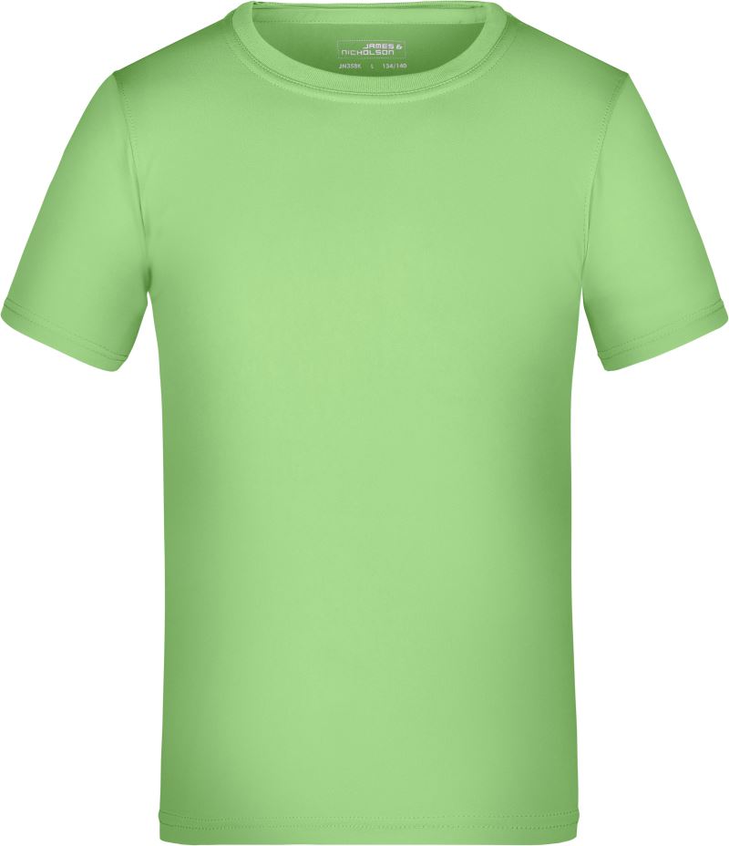 Levně Dětské žerzejové sportovní tričko - lime green