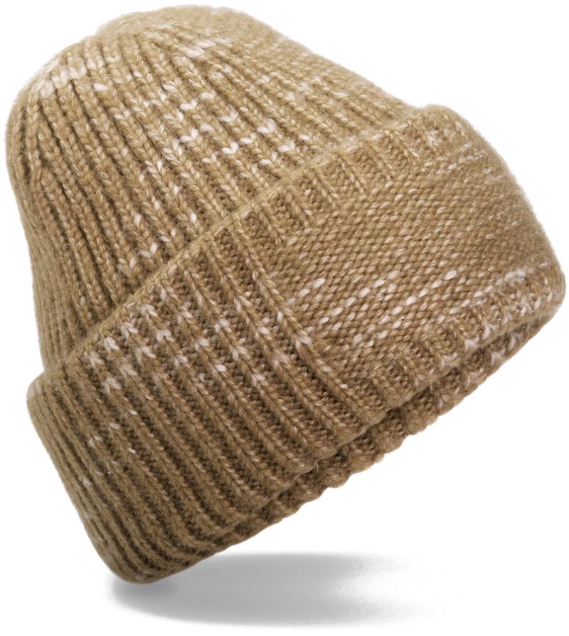 Levně Pletená čepice Patch "Chunky Knit" - espresso haze