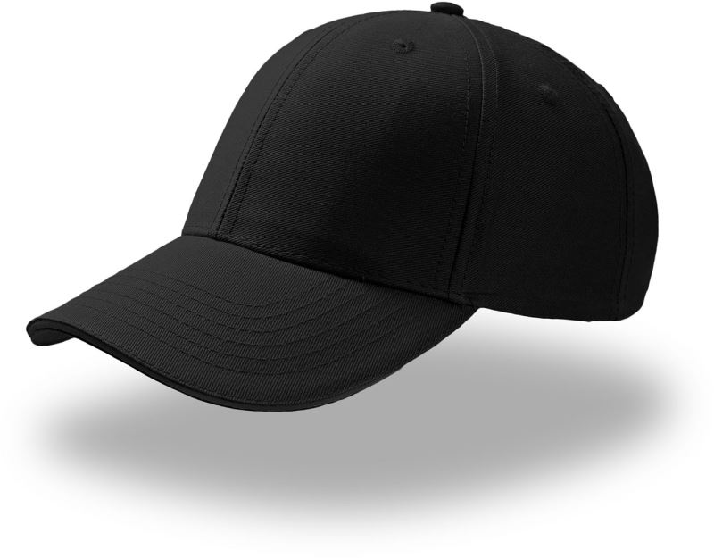 Levně 6 panelová baseballová kšiltovka "Sport Sandwich" - black/black