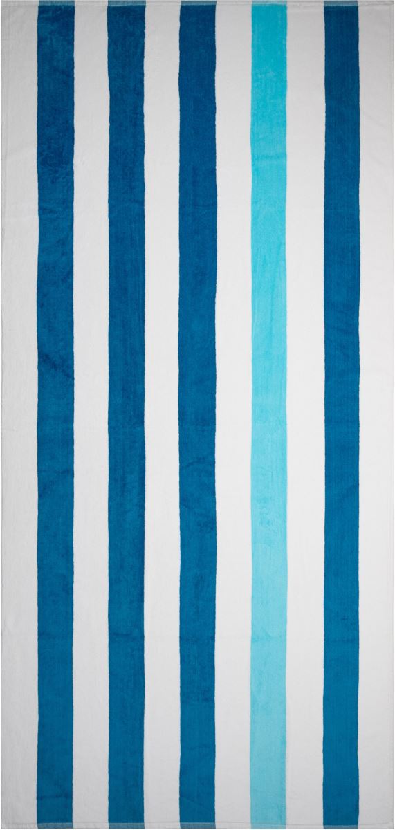 Levně Ručník "Stripe" - petrol/mint