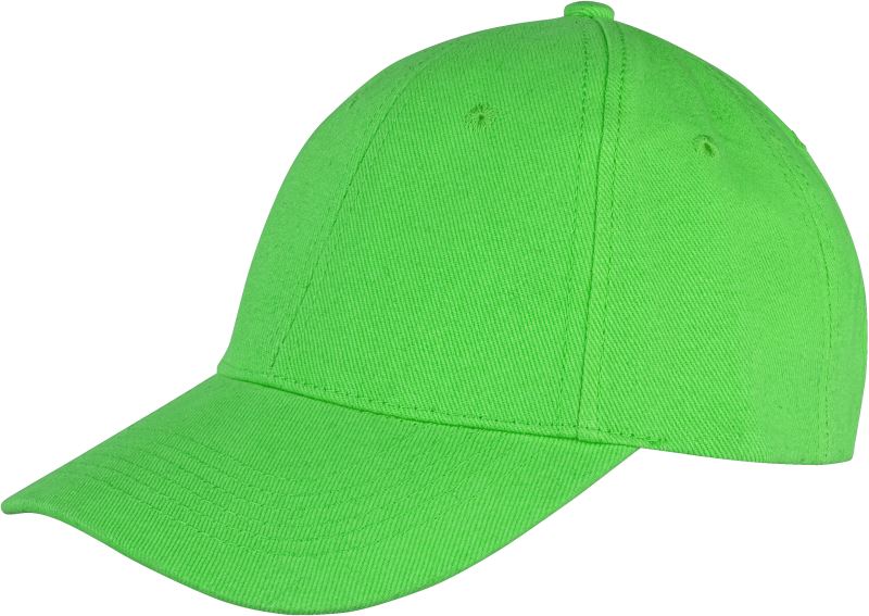 Levně 6 panelová nízkoprofilová kšiltovka - lime