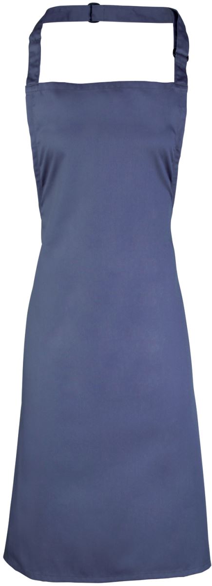 Levně Zástěra s laclem "Colours" - marine blue
