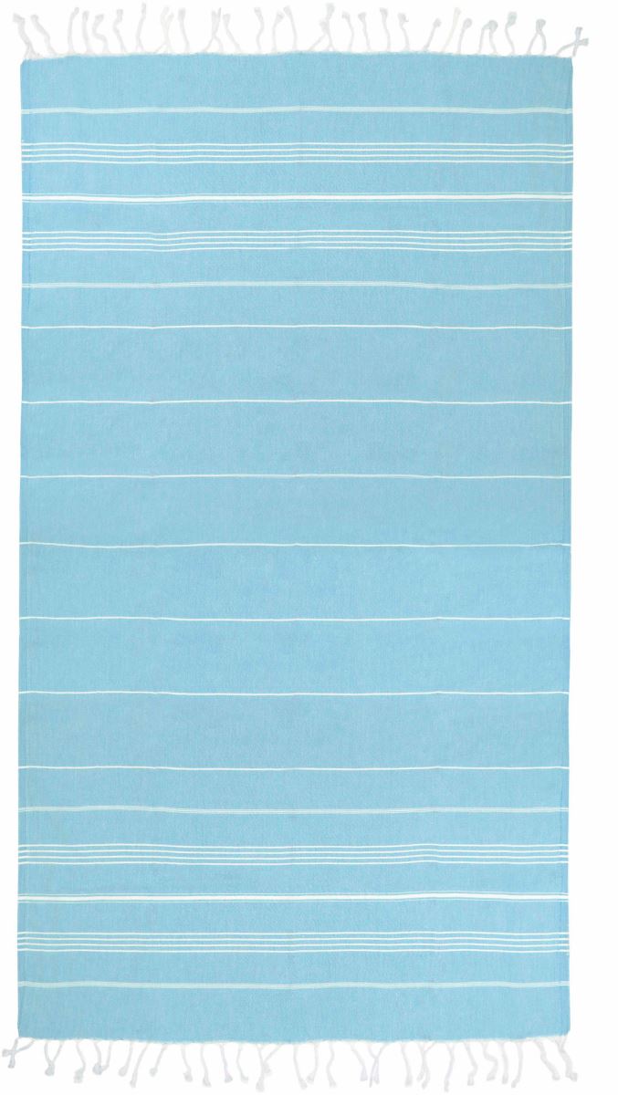 Levně Hamam ručník "Sultan" - light blue/white
