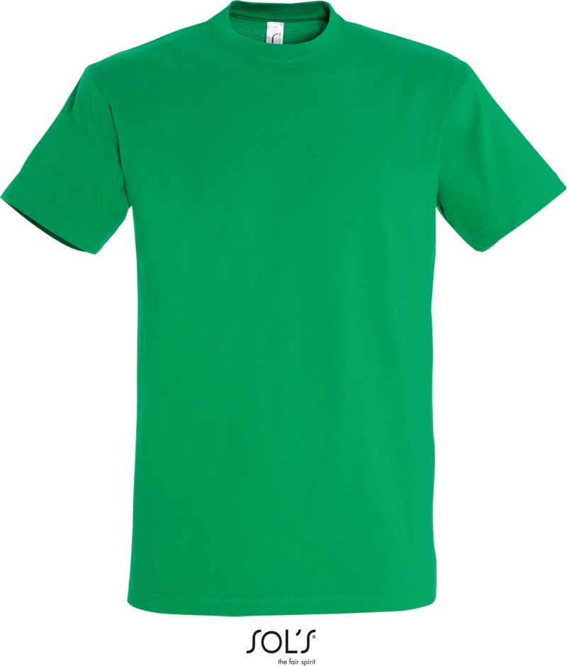 Levně Tričko z těžké bavlny - kelly green