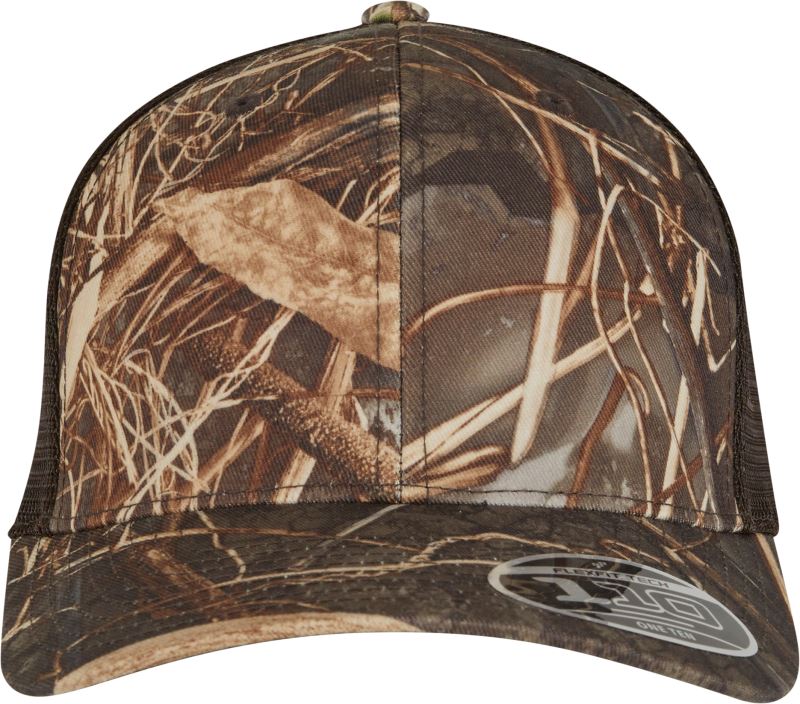 Levně 6 panelová Trucker kšiltovka "Realtree Camo" - camo/brown
