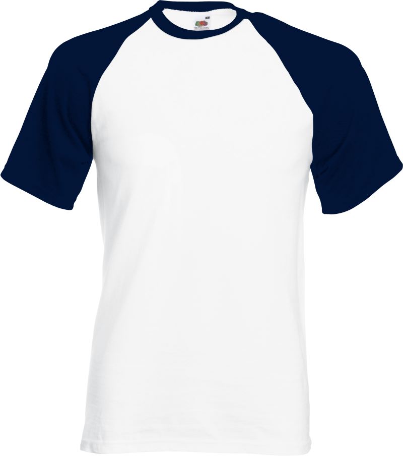 Levně Raglánové tričko - white/deep navy