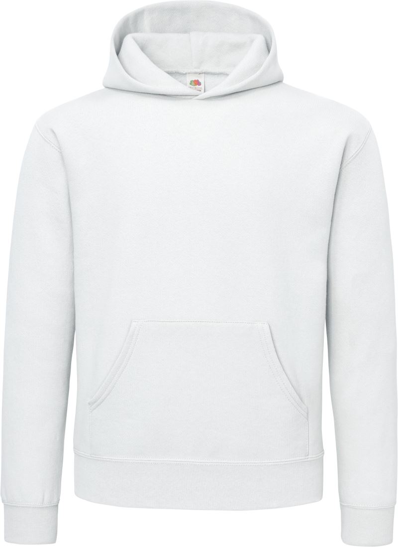 Levně Mikina s kapucí "Supercotton™" - white