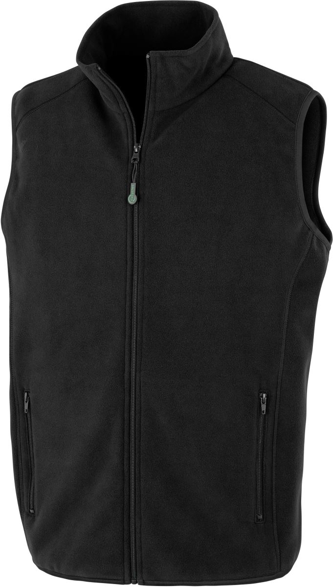 Fleecová vesta - black