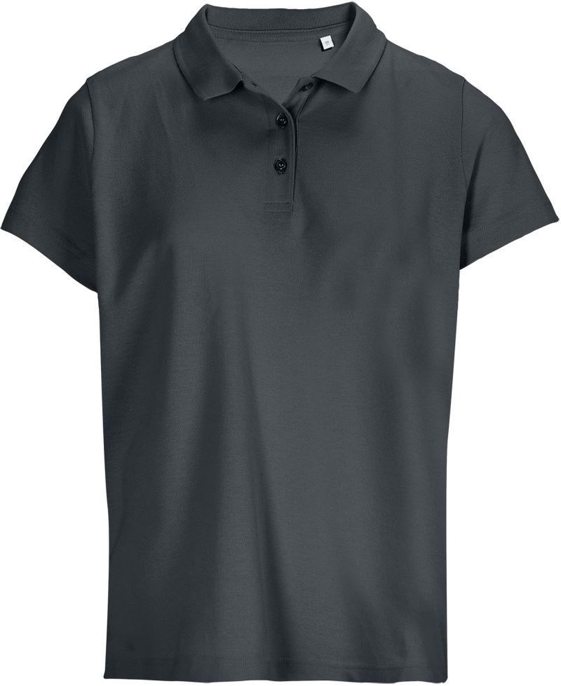 Levně Dámské piqué polo - mouse grey