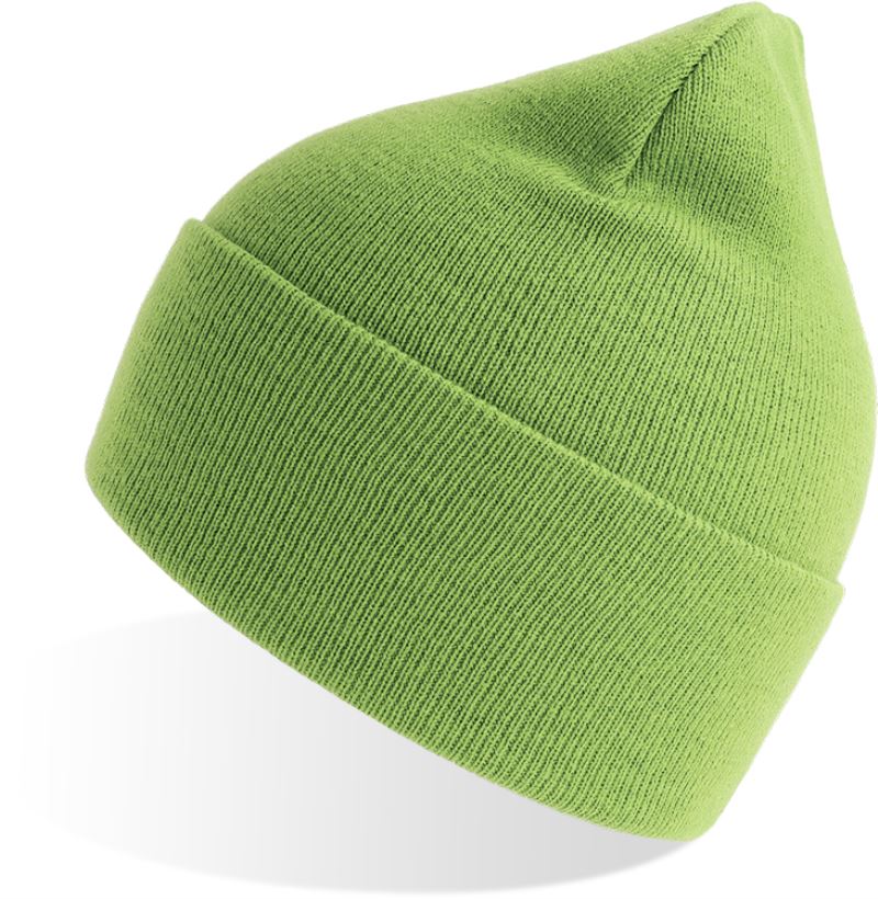 Levně Pletená čepice "Pure" - acid green