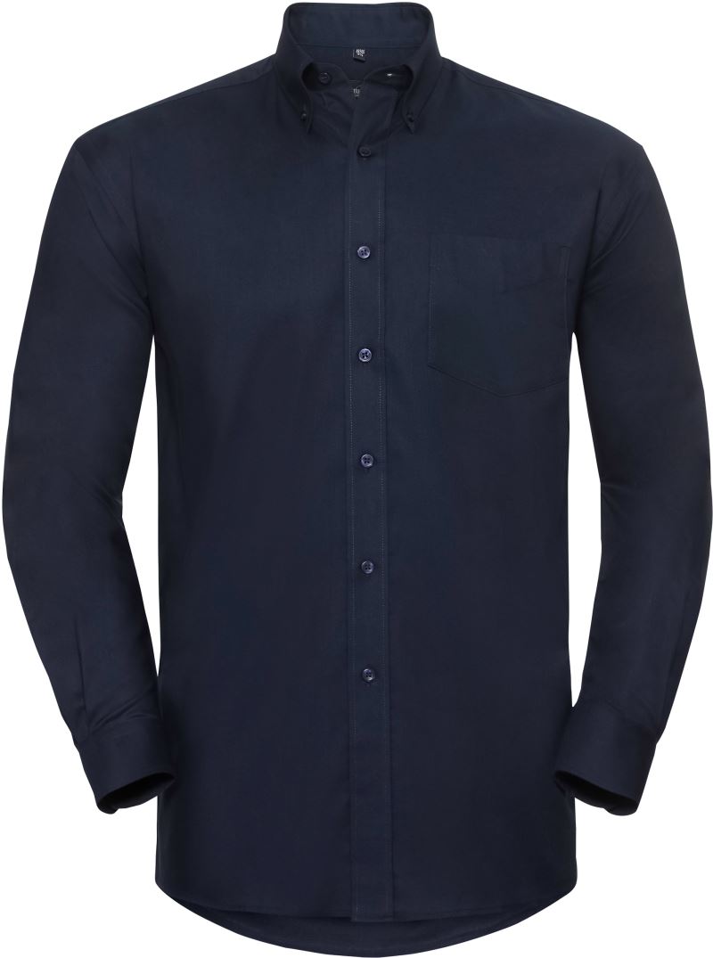Levně Košile Oxford s dlouhým rukávem - bright navy