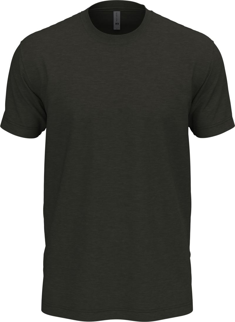 Levně Unisex Triblend tričko - vintage black