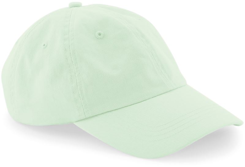 Levně 6 panelová nízkoprofilová kšiltovka - pastel mint