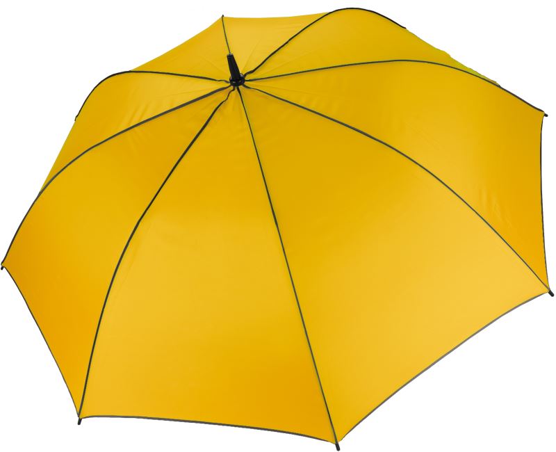 Levně Automatický golfový deštník - yellow/dark grey