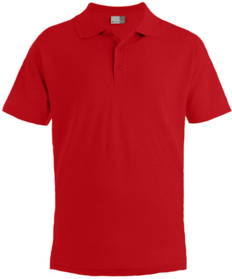 Levně Pánské piqué polo "Superior" - fire red