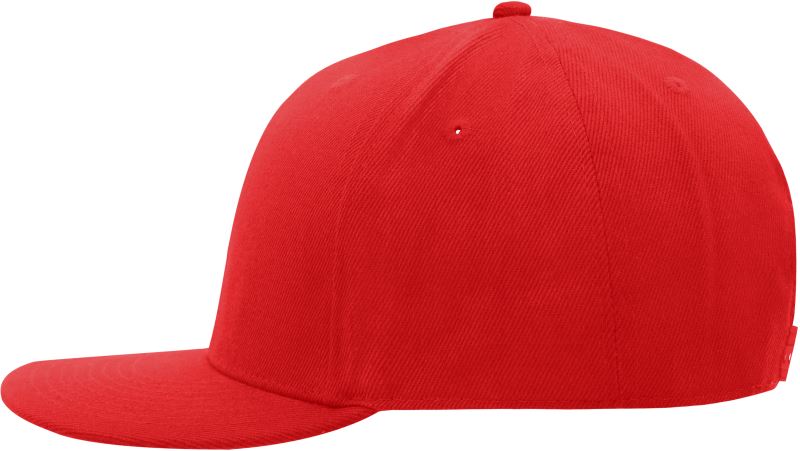 Levně 6 panelová Pro Style kšiltovka - red/red