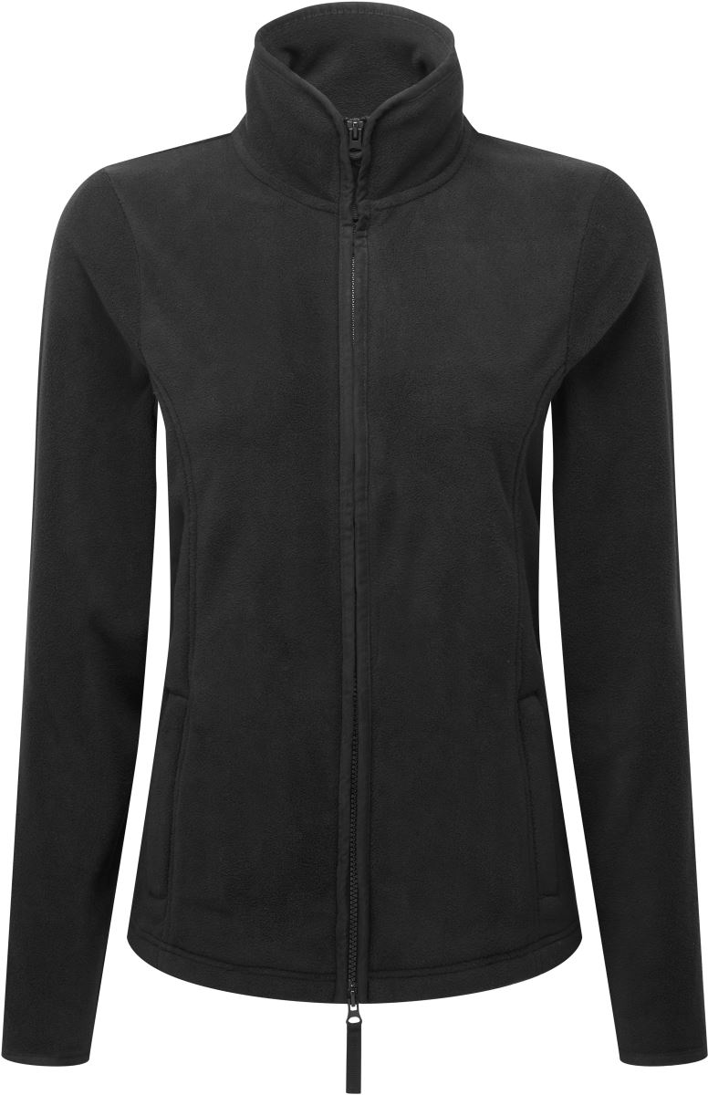 Levně Dámská fleecová bunda „Artisan“ - black/black