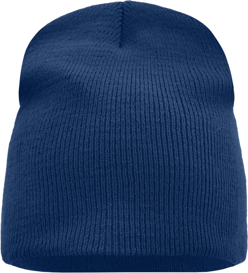 Pletená čepice - navy