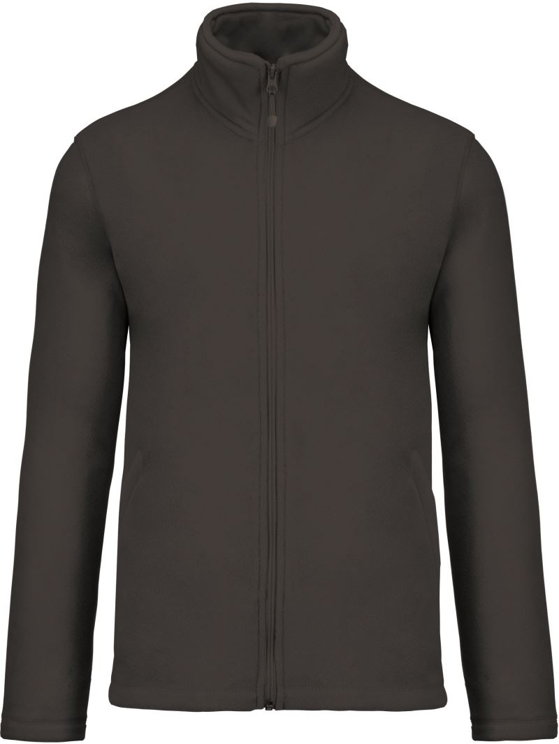Levně Mikrofleecová bunda "Falco" - dark grey