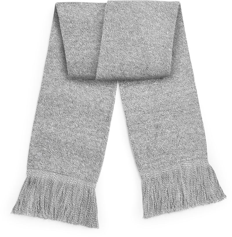 Levně Pletená šála "Classic" - heather grey