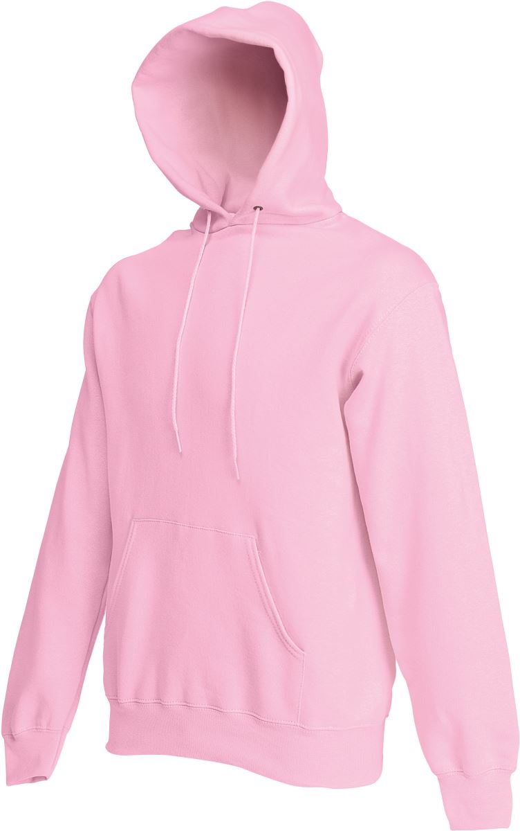Levně Mikina s kapucí - light pink