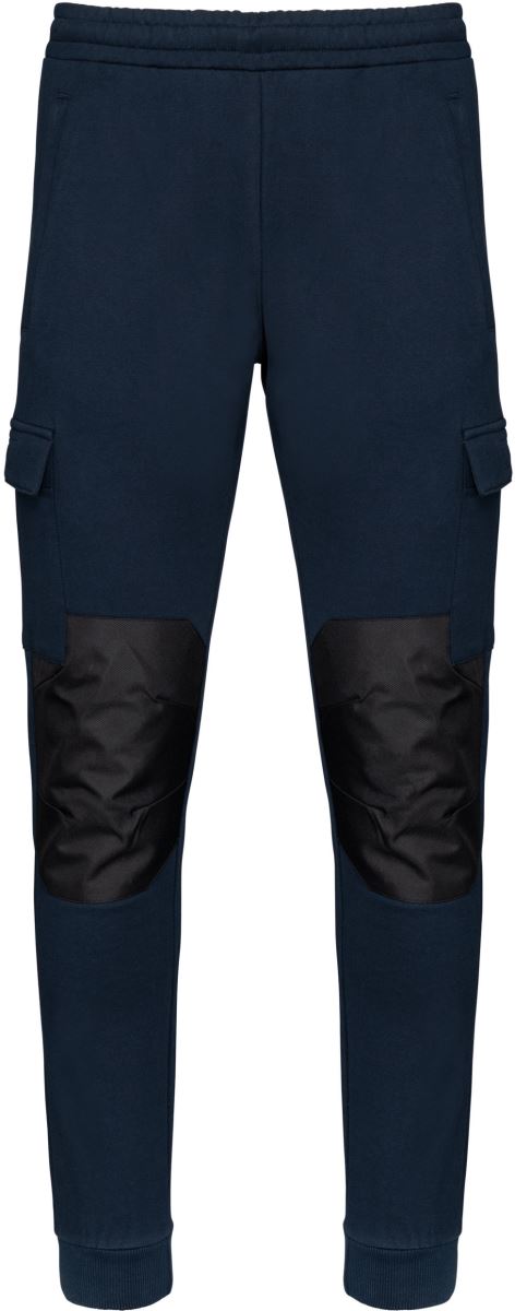 Levně Pracovní tepláky - navy