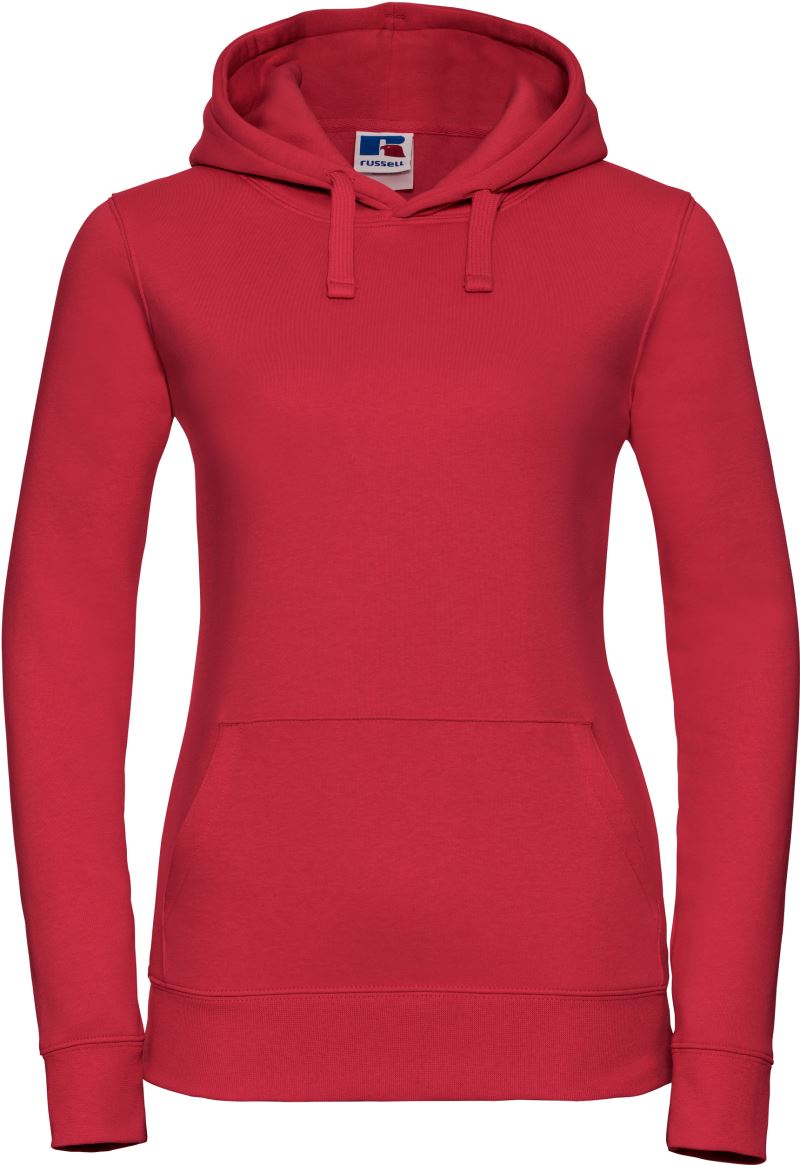 Dámská mikina s kapucí "Authentic" - classic red