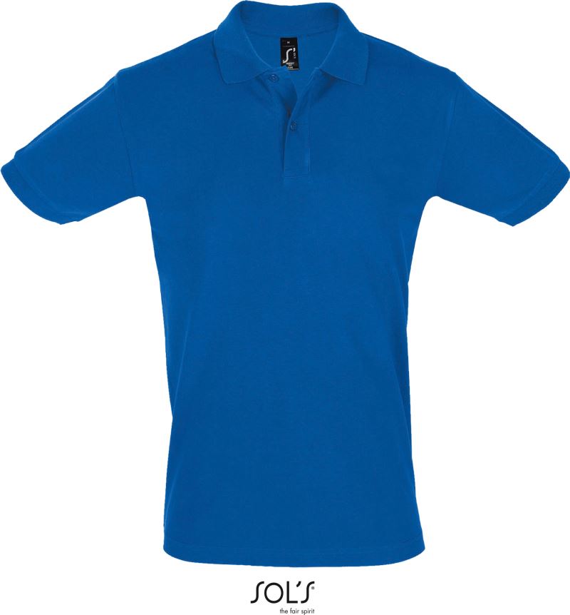 Levně Pánské piqué polo - royal blue