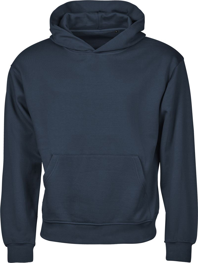 Levně Mikina s kapucí z těžké bavlny "Urban Loose Fit" - ink