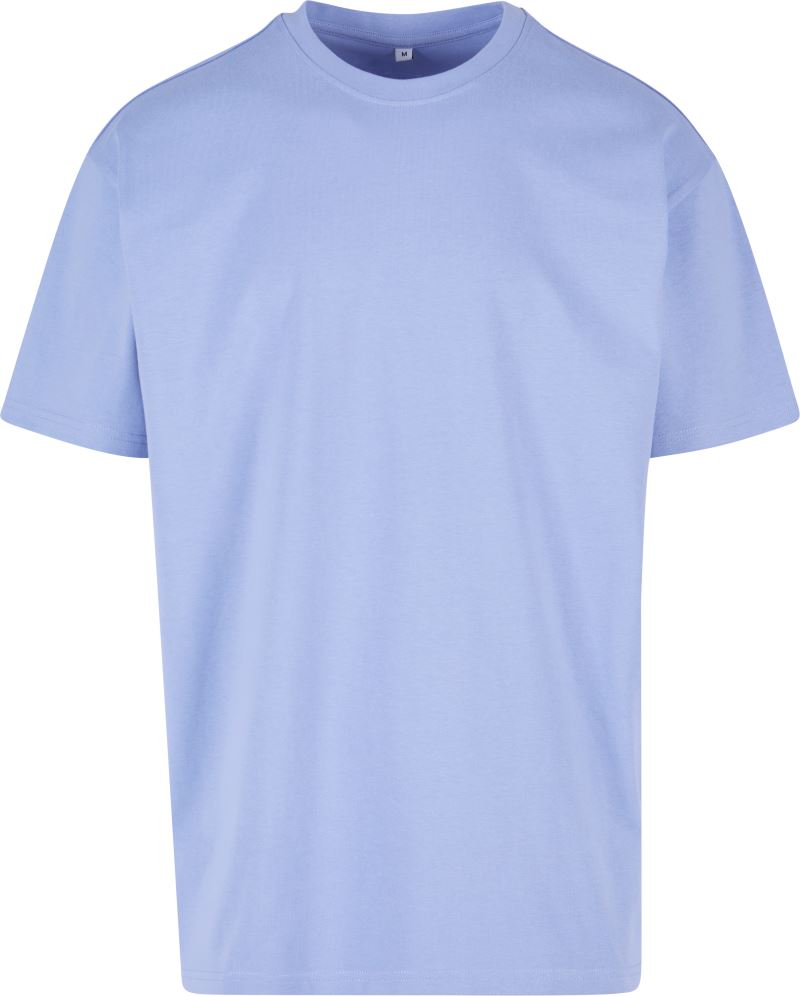 Levně Oversize tričko z těžké bavlny - viola blue