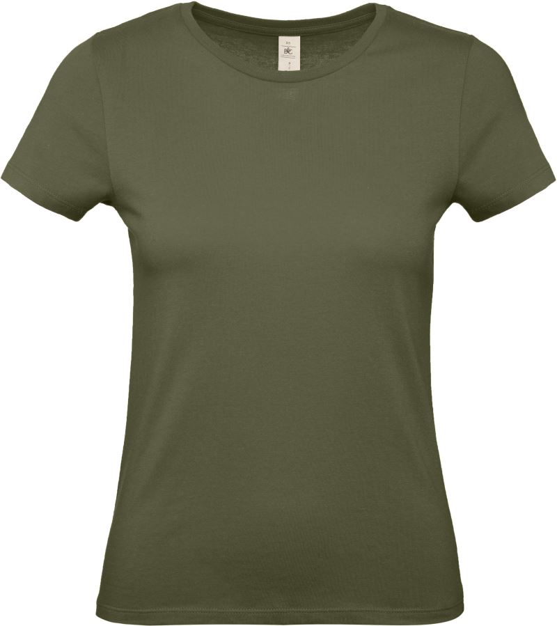 Levně Dámské tričko - urban khaki