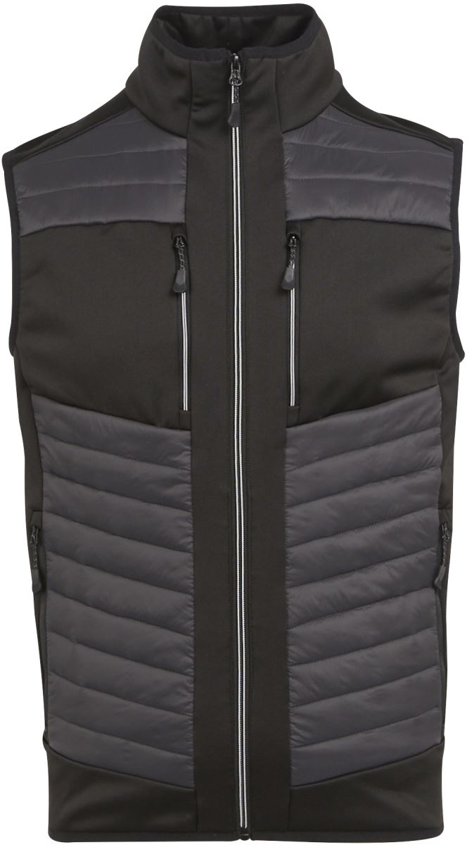 Levně Hybridní vesta "E-volve" - ash/black