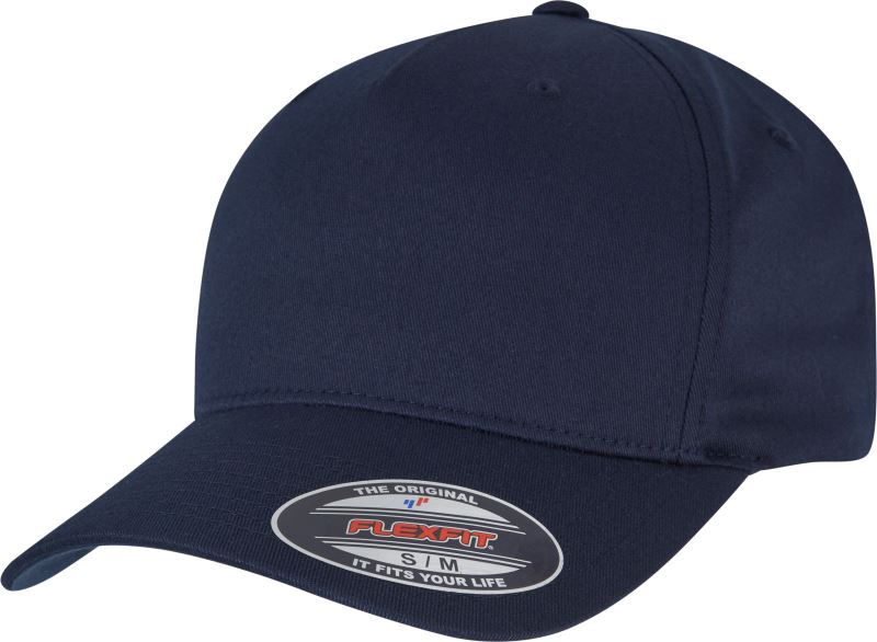 Levně 5 panelová Flexfit kšiltovka - greyish navy