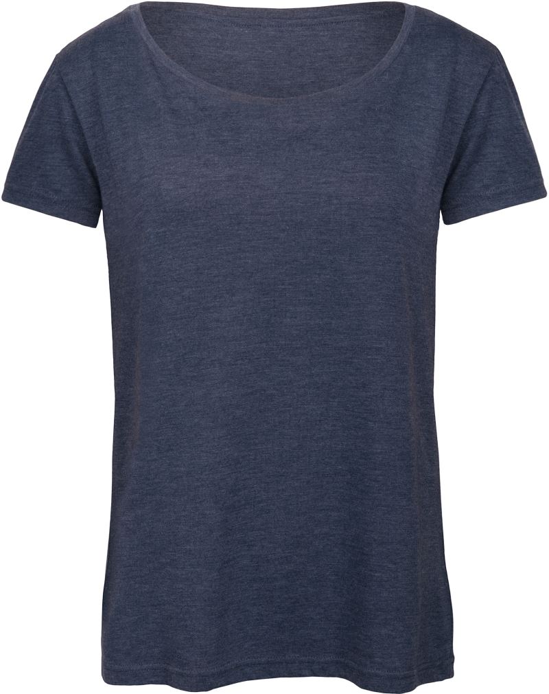 Levně Dámské tričko - heather navy