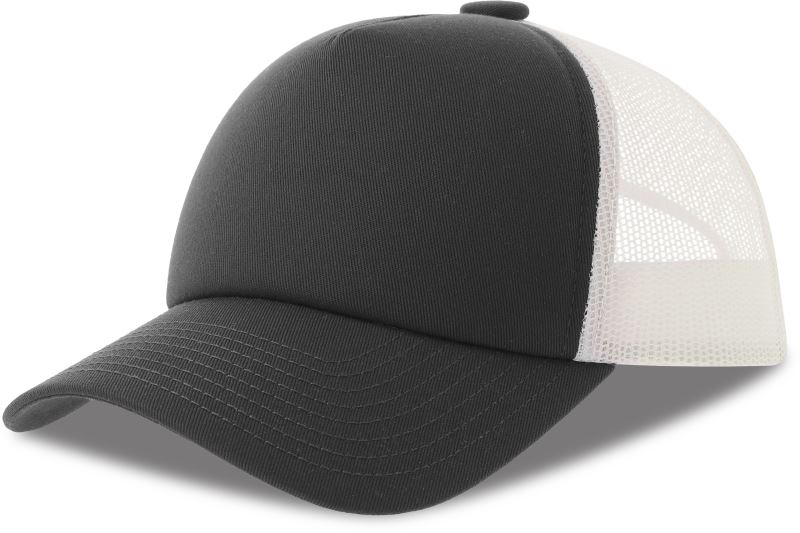 Levně 5 panelová Trucker kšiltovka - dark grey