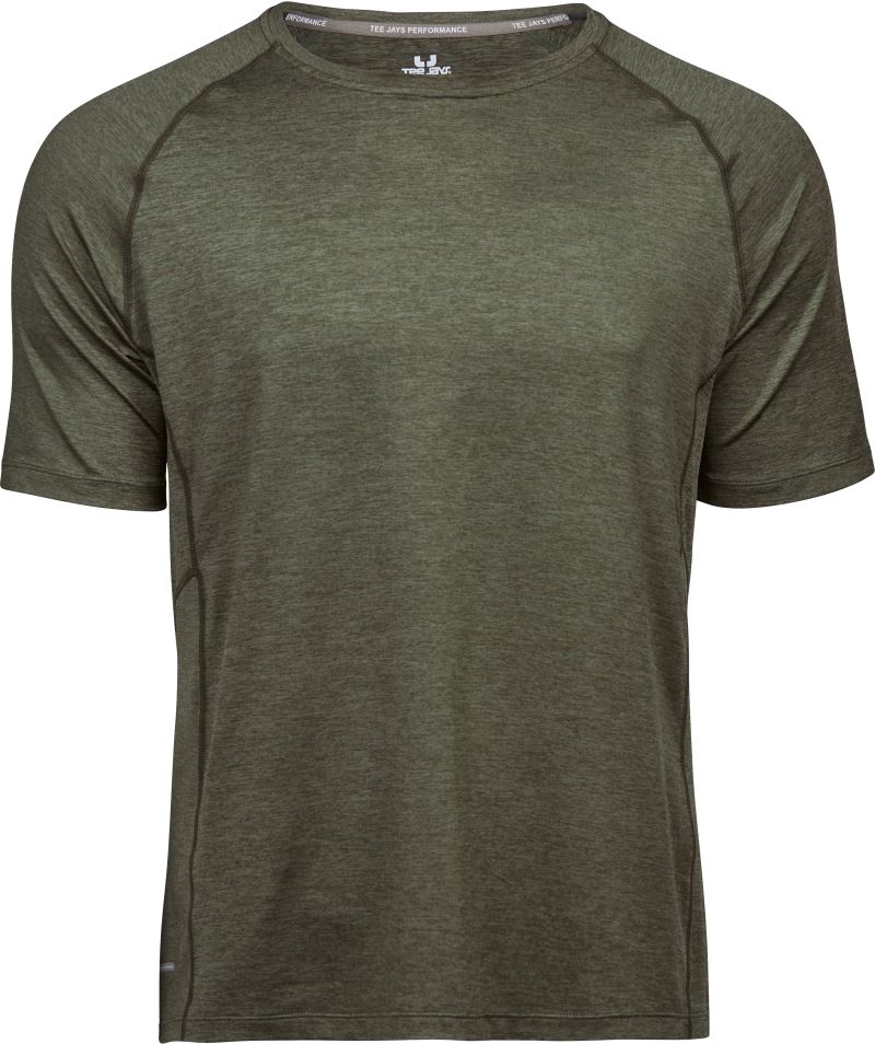 Levně Pánské sportovní tričko CoolDry® - olive melange