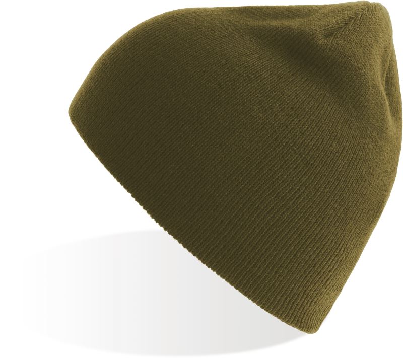 Pletená čepice - olive