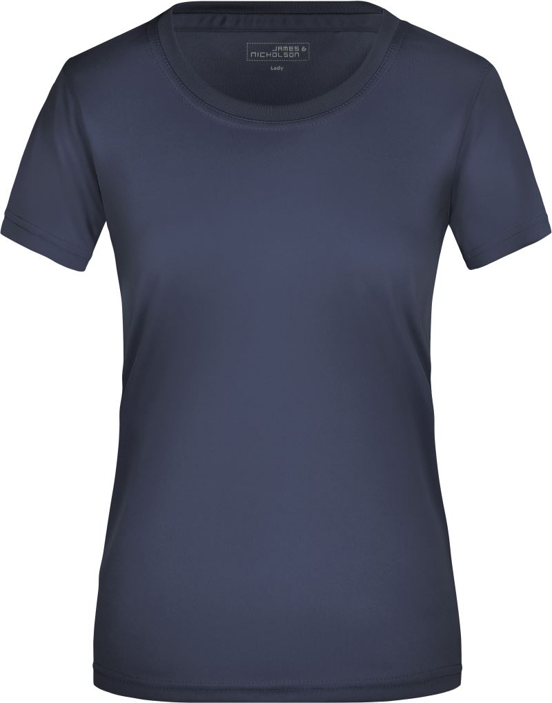Levně Dámské žerzejové sportovní tričko - navy