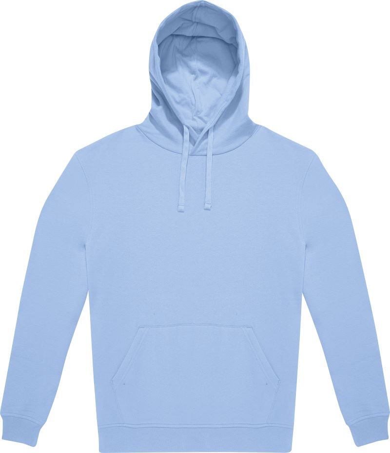 Levně Unisex mikina s kapucí - lotus blue