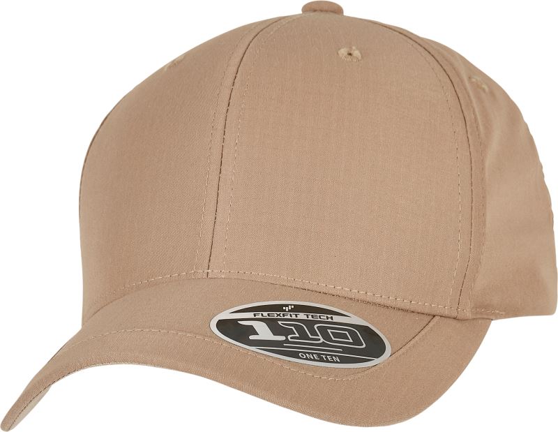 Levně 6 panelová ripstop kšiltovka - khaki