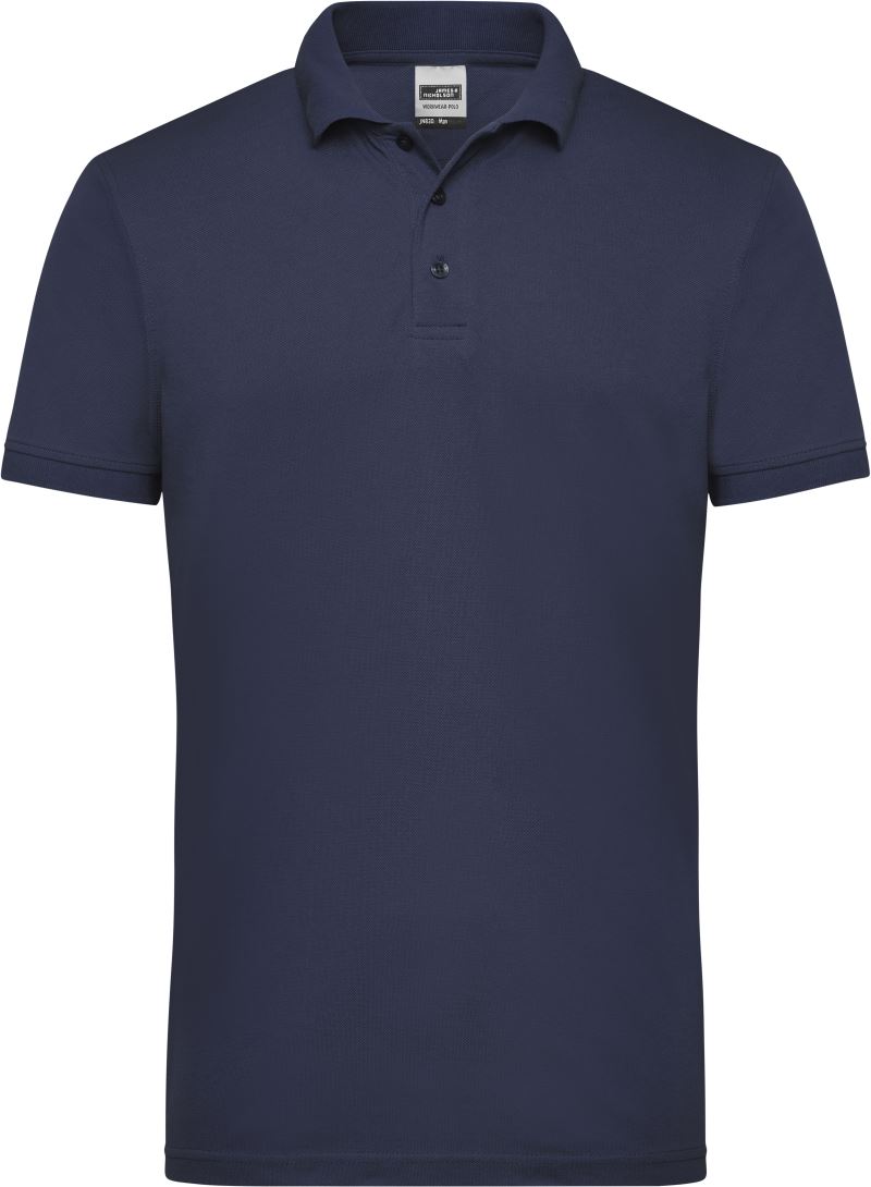 Levně Pánské pracovní piqué polo - navy