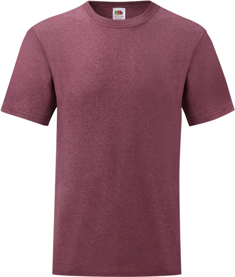 Levně Tričko - heather burgundy