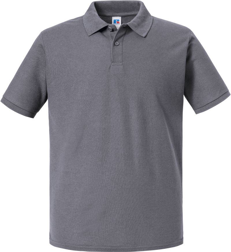 Levně Pánské piqué polo "Authentic Eco" - convoy grey