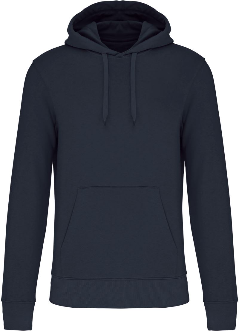 Levně Pánská eco-friendly mikina s kapucí - navy