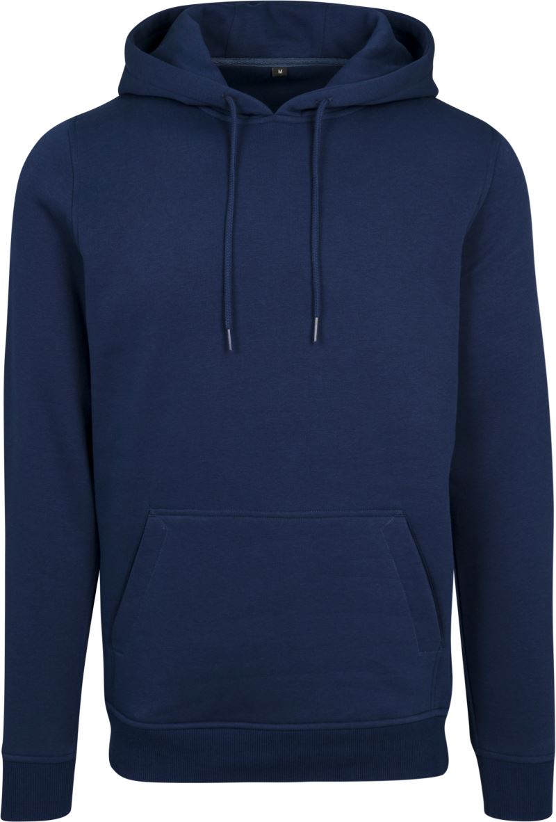 Levně Mikina s kapucí z těžké bavlny - light navy
