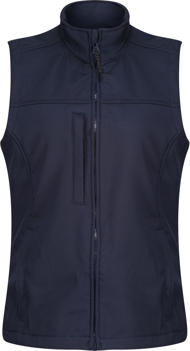 Levně Dámská 2-vrstvá softshellová vesta „Flux“ - navy