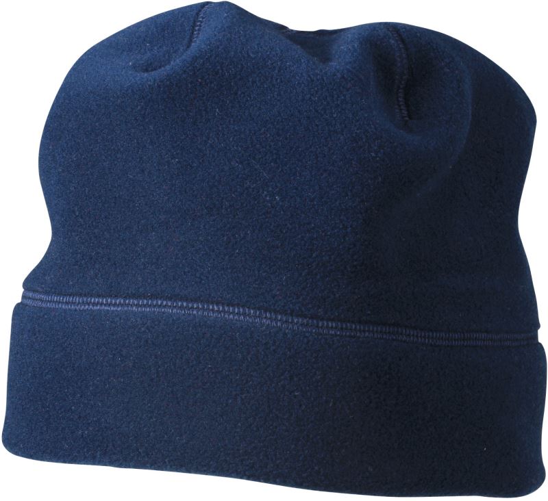 Levně Mikrofleecová zimní čepice - navy